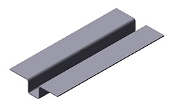 Профиль вертикальный декоративный 